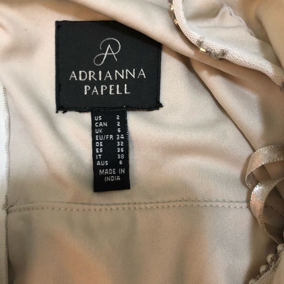 Adrianna Papell beaded dress, beautiful - Picture 6 of 7